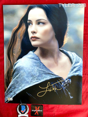 TYLER_233 - 16x20 Photo Autographed By Liv Tyler