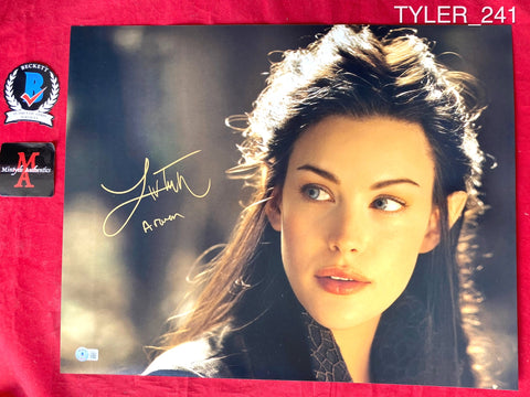 TYLER_241 - 16x20 Photo Autographed By Liv Tyler