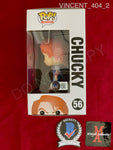 VINCENT_404 - Child's Play 56 Chucky Funko Pop! Autographed By Alex Vincent