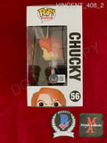 VINCENT_408 - Child's Play 56 Chucky Funko Pop! Autographed By Alex Vincent