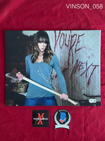VINSON_058 - 11x14 Photo Autographed By Sharni Vinson