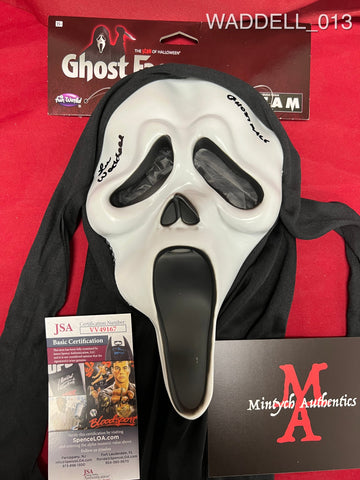 WADDELL_013 - Ghostface Mask (IMPERFECT) Autographed By Lee Waddell
