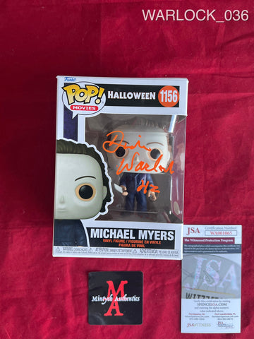 WARLOCK_036 - Halloween 1156 Michael Myers Funko Pop! Autographed By Dick Warlock