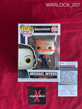 WARLOCK_037 - Halloween 1156 Michael Myers Funko Pop! Autographed By Dick Warlock
