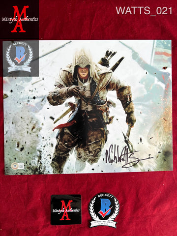 WATTS_021 - 11x14 Photo Autographed By Noah Watts
