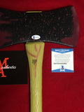 WHITE_249 - Rubies Friday the 13th Prop Axe Autographed By Ted White