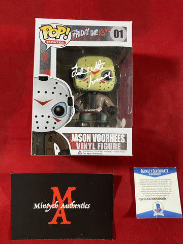 WHITE_398 - Jason Voorhees 01 Funko Pop! Autographed By Ted White