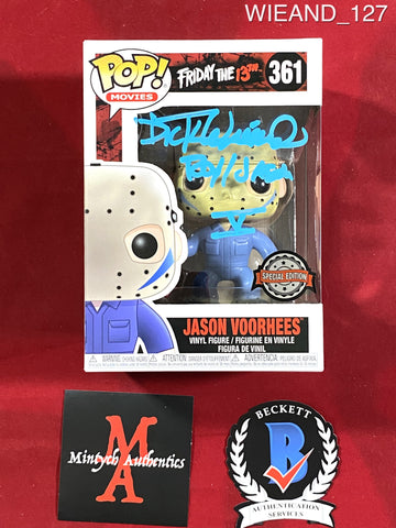WIEAND_127 - Jason Voorhees 361 Special Edition Funko Pop! Autographed By Dick Wieand