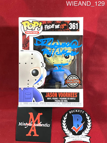 WIEAND_129 - Jason Voorhees 361 Special Edition Funko Pop! Autographed By Dick Wieand