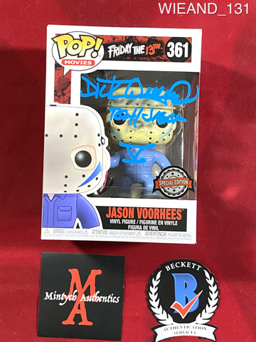 WIEAND_131 - Jason Voorhees 361 Special Edition Funko Pop! Autographed By Dick Wieand