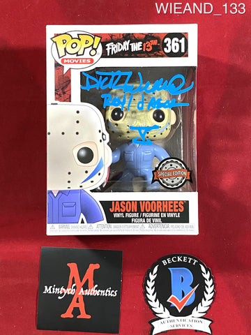WIEAND_133 - Jason Voorhees 361 Special Edition Funko Pop! Autographed By Dick Wieand