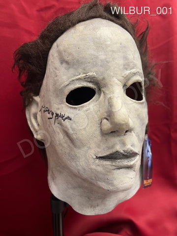 WILBUR_001 - Michael Myers Halloween The Curse of Michael Myers TOTS Mask Autographed By George Wilbur