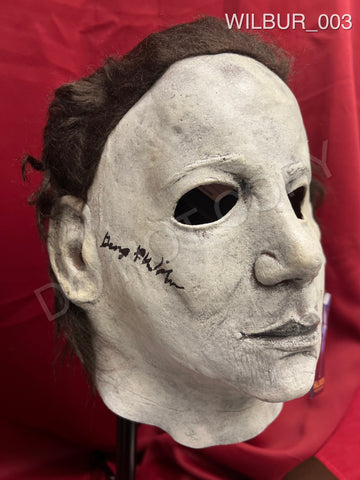 WILBUR_003 - Michael Myers Halloween The Curse of Michael Myers TOTS Mask Autographed By George Wilbur