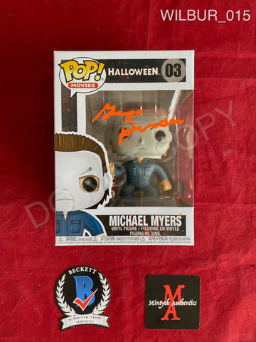 WILBUR_015 - Halloween 03 Michael Myers Funko Pop! Autographed By George Wilbur