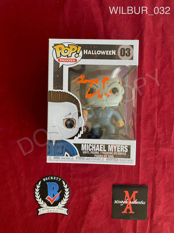 WILBUR_032 - Halloween 1156 Michael Myers Funko Pop! Autographed By George Wilbur
