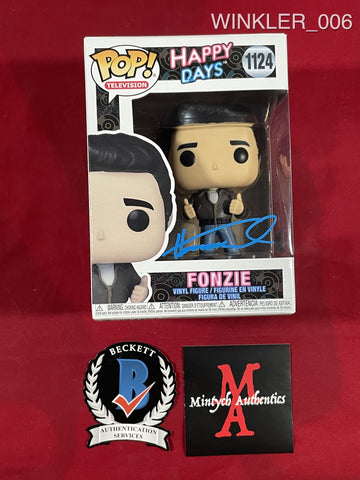 WINKLER_006 - Happy Days 1124 Fonzie Funko Pop! Autographed By Henry Winkler