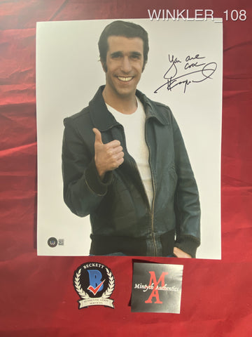 WINKLER_108 - 11x14 Photo Autographed By Henry Winkler