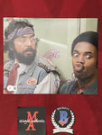 WINSLOW_006 - 8x10 Photo Autographed By Michael Winslow & Tommy Chong