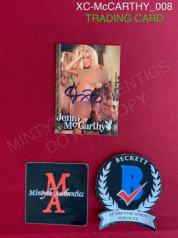 XC-McCARTHY_008 - Playboy Trading Card Autographed By Jenny McCarthy