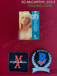 XC-McCARTHY_012 - Playboy Trading Card Autographed By Jenny McCarthy